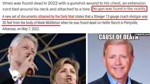 Clinton body count - The CLINTON aid death of MARK MIDDLETON