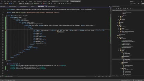 ASPNet MVC Ep42 - Scaffolding
