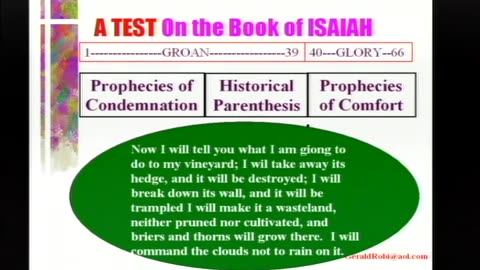 The Book of Isaiah in 55 Minutes - Gerald Robison