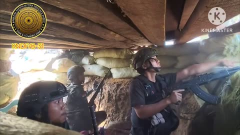 🛡️💥 Myanmar War | KNDF B-31 Fighters Defend with Heavy Fire | RCF