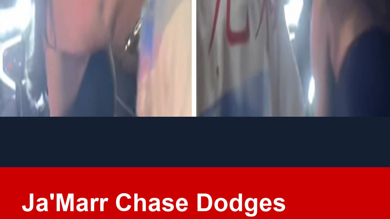 Ja'Marr Chase Dodges Woman's Hug Request During Awkward NYC Encounter