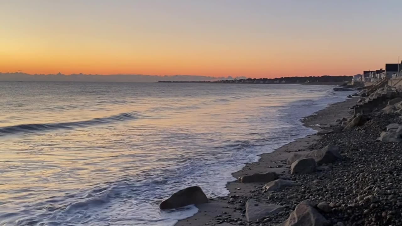 Sunrise Minot Beach 1 hours Ambience Massachusetts