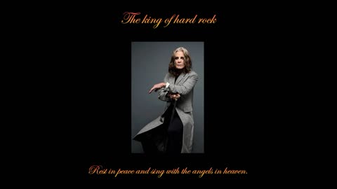 In memory of Ozzy Osbourne