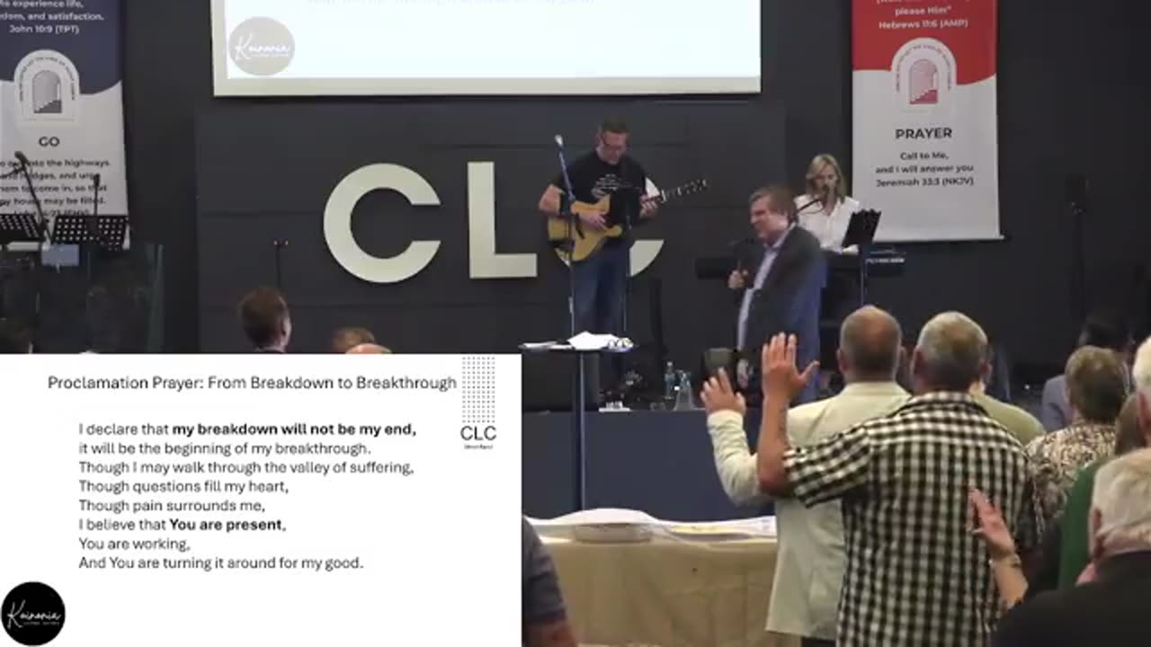 FROM BREAKDOWN TO BREAKTHROUGH PS. PATRICK JANSEN VAN RENSBURG