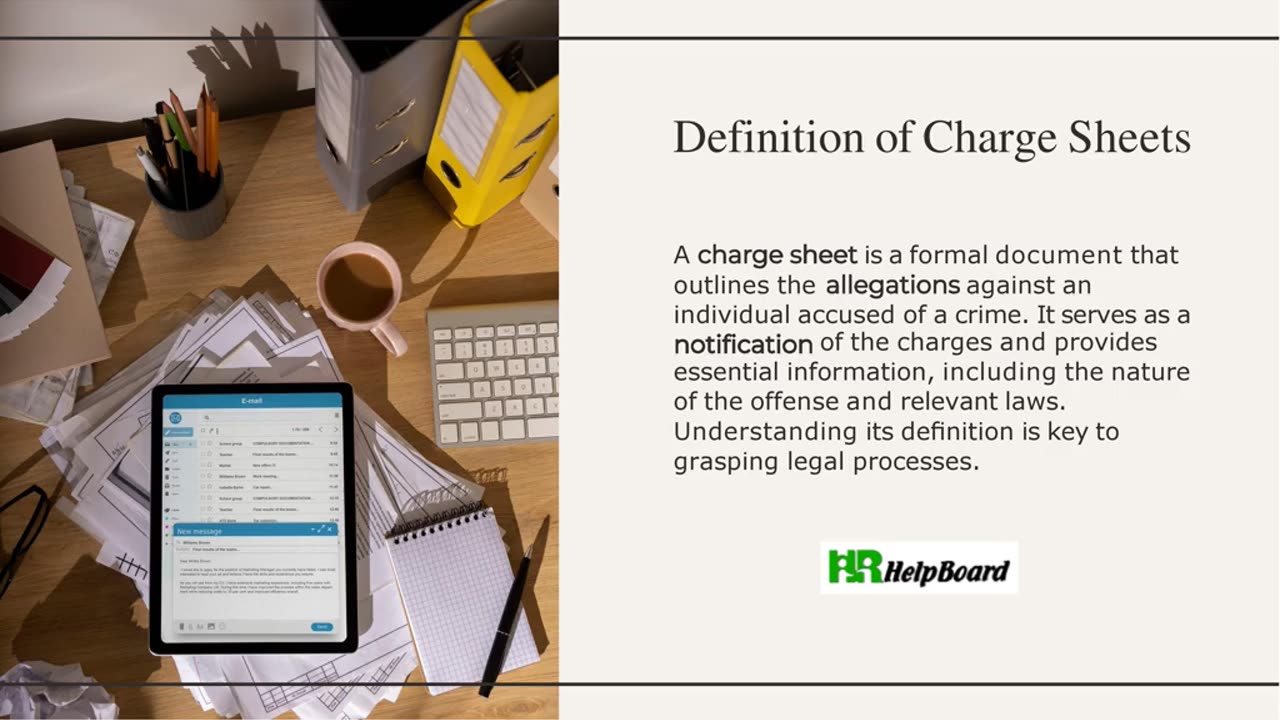 Charge Sheet