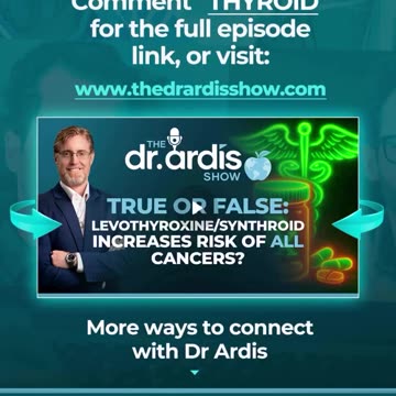 True or false? One of the most prescribed thyroid meds may raise cancer risk.