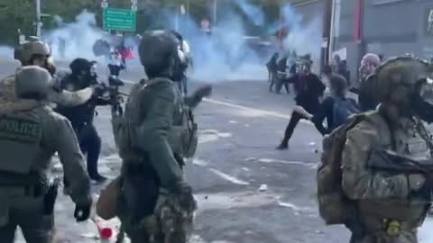 Antifa’s Violent Assault on Portland ICE Building Sparks Chaos