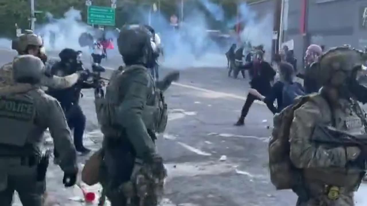 Antifa’s Violent Assault on Portland ICE Building Sparks Chaos