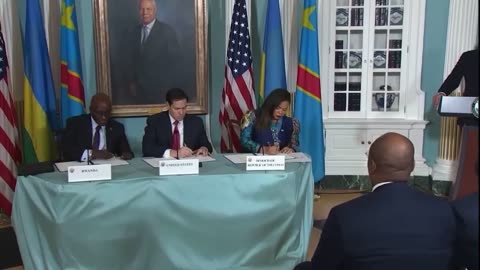 DR Congo and Rwanda sign peace agreement in Washington mediated by the US and facilitated by Qatar