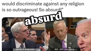 Politics - 2025 Filthy Treasonous Liberal Globalist Commie Attorney General Garland Weaponized FBI