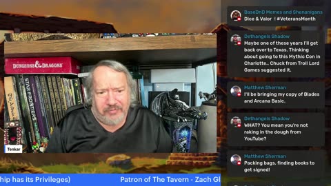 Tavern Chat Live! PreCon LiveStream - Today, June 1st @ 430 PM ET