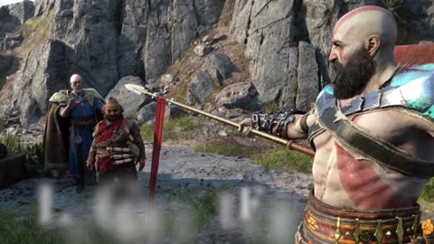 GOW Ragnarok: Playing with the Spear
