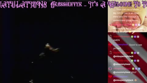 Welcome To The World Baby GrassHopper