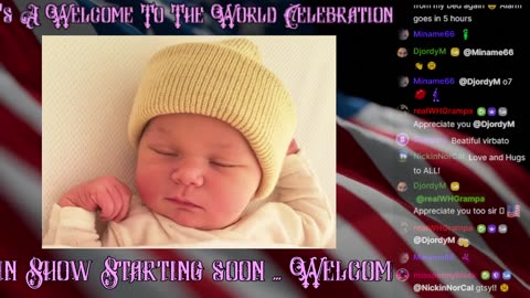 Welcome To The World Baby GrassHopper