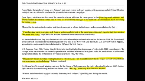 President Trump, Election System and the Intrusion into the Courts