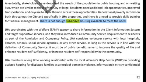 Is there enough Subsidized housing? 23June2025