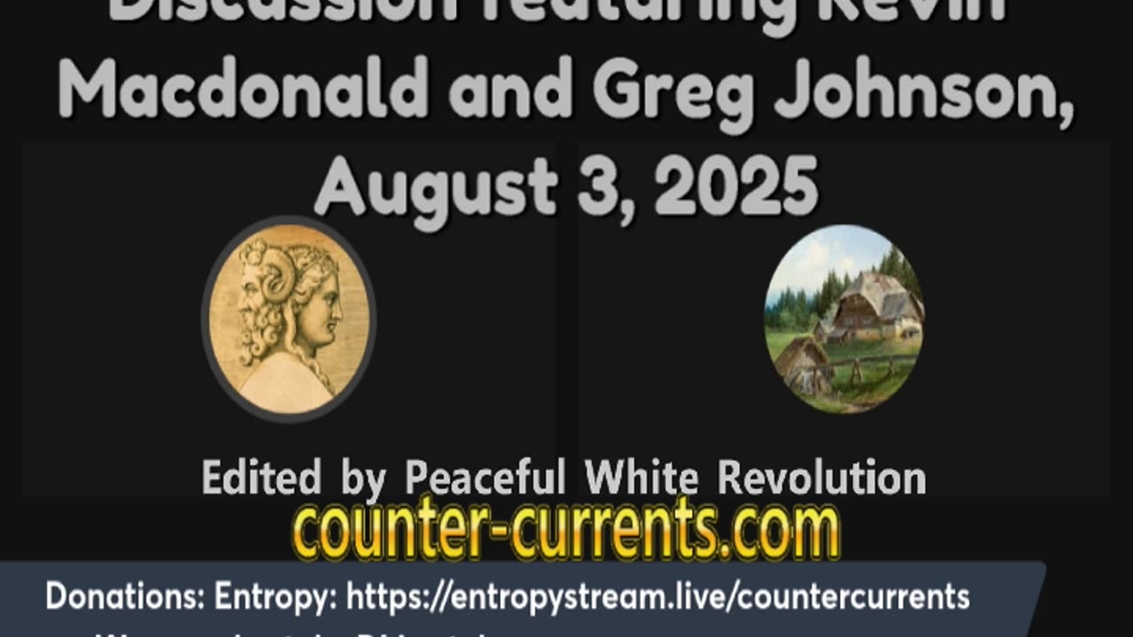 JQ-Related Discussion featuring Kevin Macdonald and Greg Johnson, August 3, 2025.