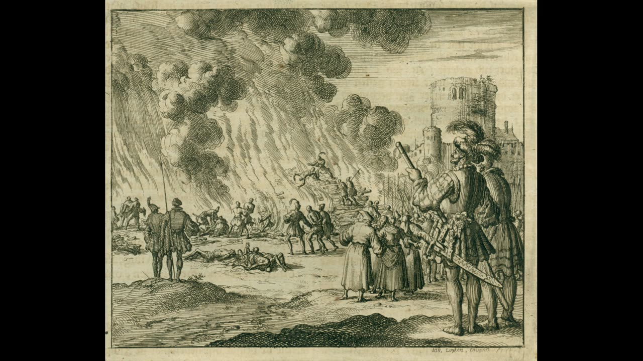 Audiobook of Martyr's Mirror Part 231: 180 People Burned Alive at Minerve Castle 1210AD