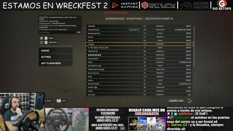 !Problemas arreglados, ahora empezamos temporada, y Wreckfest 2 || !GOSetups || 🎁 Regalo !JuegoGratis