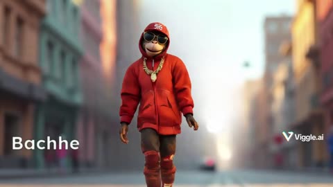 Dekho Aaya Bandar Raja 🐒 | Funny Kids Rhyme | Cartoon 3D Animation | Nursery Rhyme Hindi