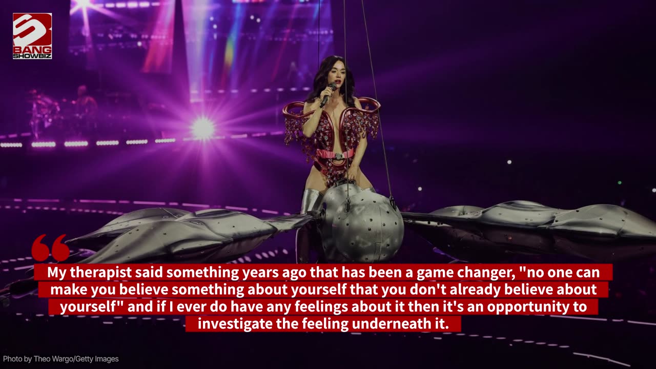 Katy Perry offers reassurance to her fans