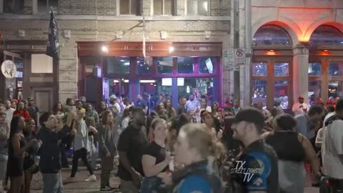 Crazy Night: Brawl Breaks Out on 6th Street in Austin, TX – April 2, 2023