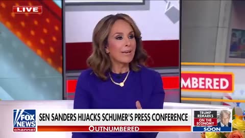 Sanders CRASHES podium to call out Democrats