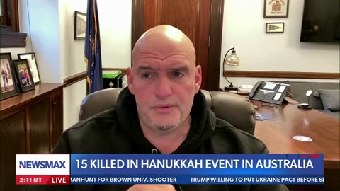 Fetterman Tells Of ‘Rot Within The American Left’ When Asked About Terrorism Against Jews