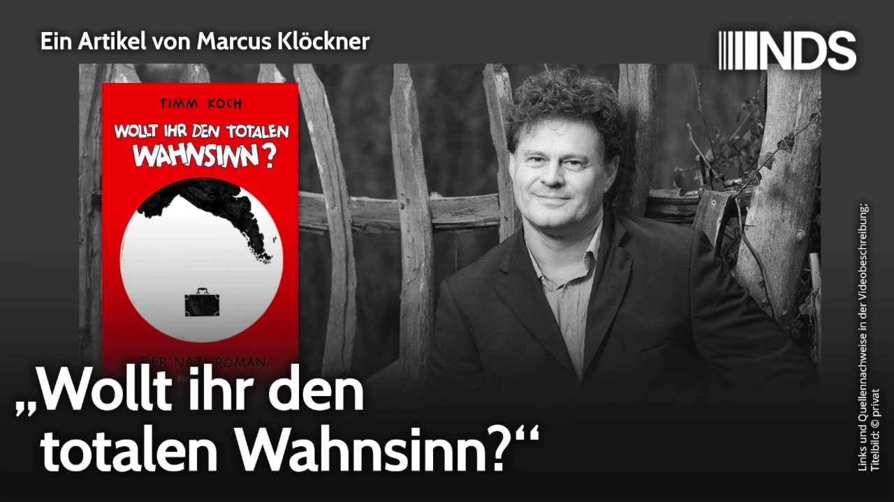 „Wollt ihr den totalen Wahnsinn?“ - Marcus Klöckner - NDS-Podcast o6.o7.2025 NachDenkSeiten