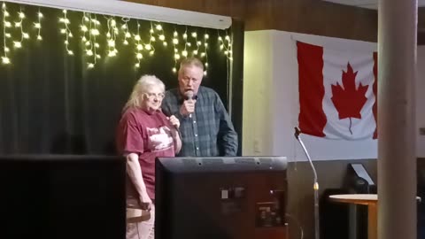 Barry and Joselin at the polish in thunder bay