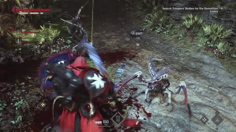 Space Marine 2 40K Black Templar Veteran going HARDCORE gameplay