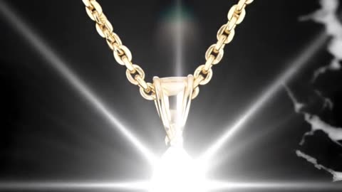 DIAMOND SOLITAIRE PENDANT NECKLACE