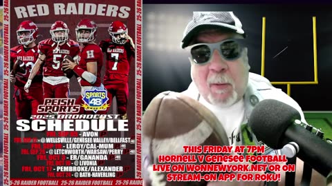 HORNELL V GENESEE VALLEY LIVE AT 7P ON WONTV48!!!