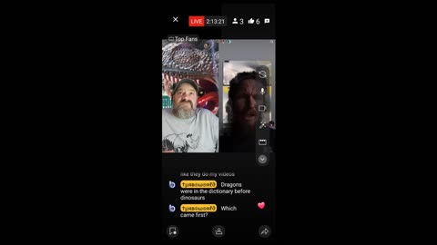 In this live on youtube they cut off my computer when i showed you this