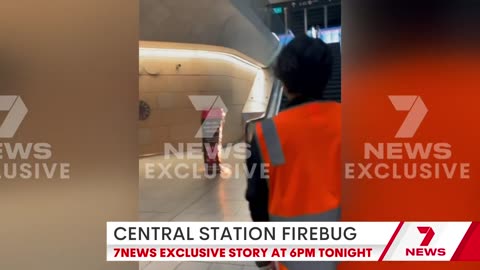 Arson attack hits Central Station overnight - 7NEWS Australia