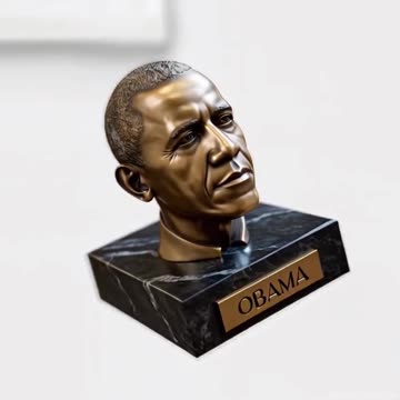 il Donaldo Trumpo - WE'RE DOING A LITTLE HOUSE CLEANING! TOSSED OBAMA BUST