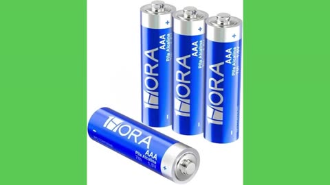 Pilha Alcalina AAA 1Hora, Pacote com 4 unidades 1.5V Alto Desempenho