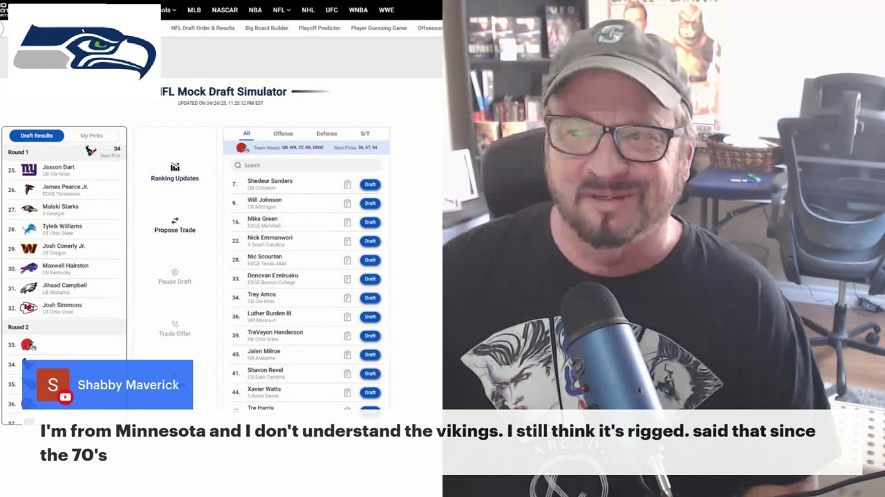 Seahawks Day 2 2025 Mock Draft