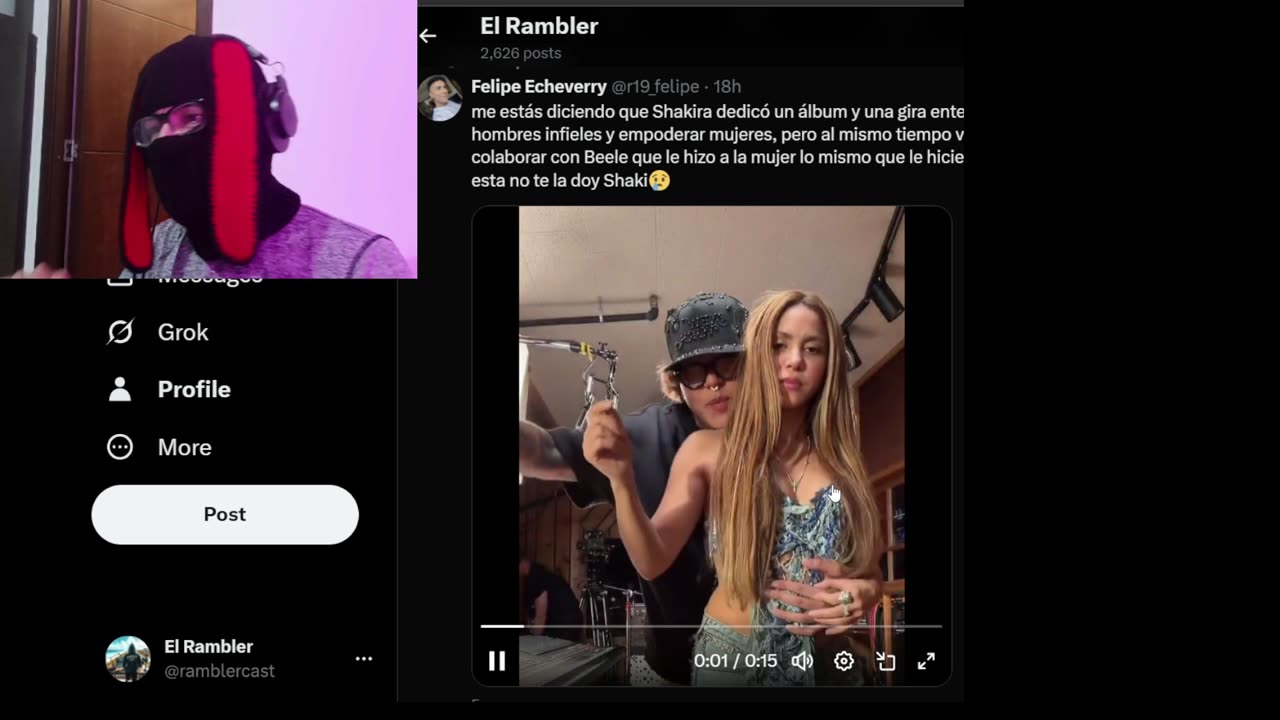Reacción del Payaso.