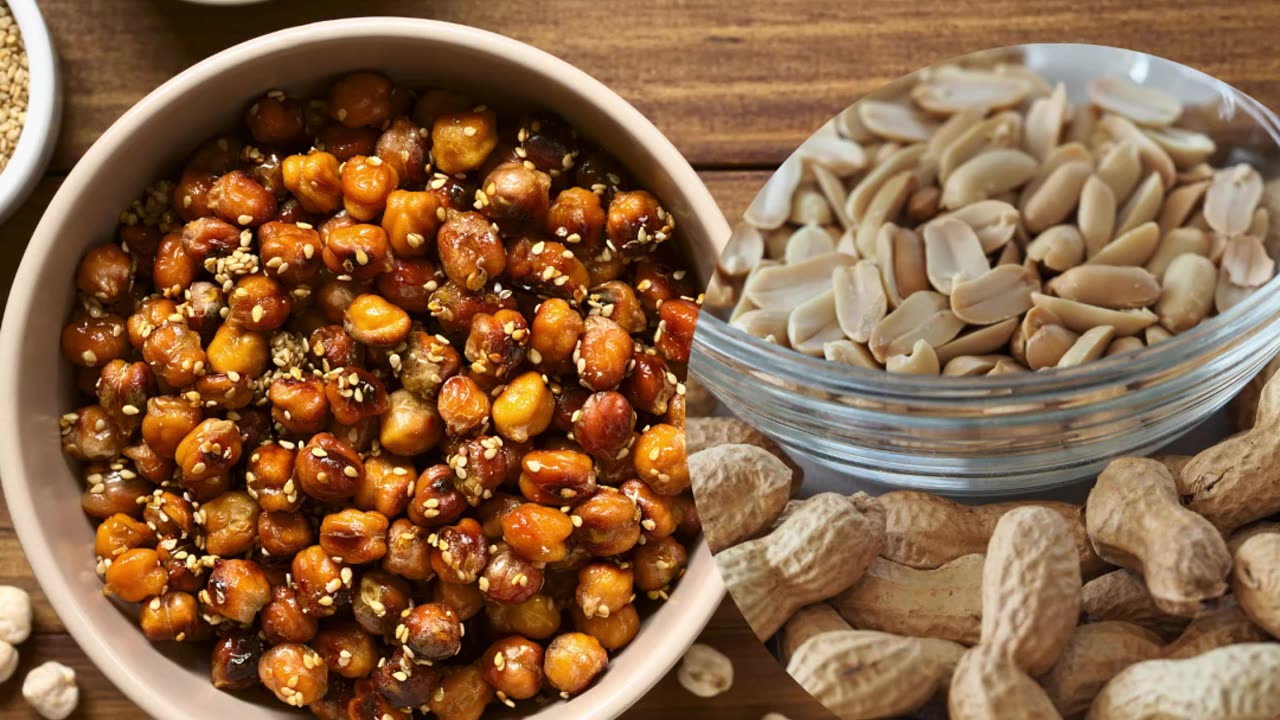 चना और मूंगफली एक साथ खाने के फायदे #short #health #viarl