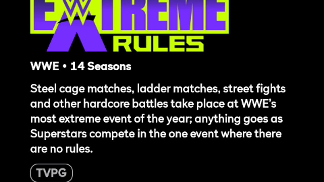 WWE Extreme Rules 2022