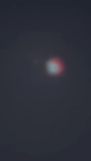 Israel’s aerial defense systems intercepting a ballistic missile from Yemen outside