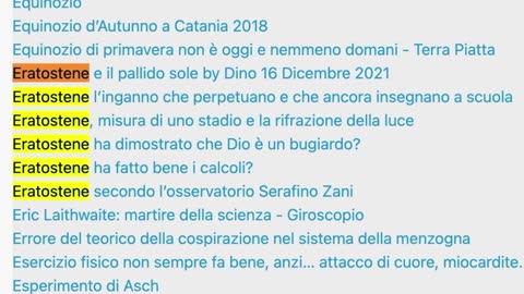 Dimostro che la terra non è la palla che ci raccontano da 120 anni