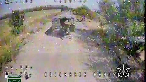 🤖💥 Ukraine Russia War | Russian Soldier Jumps onto Ukrainian FPV Drone | RCF