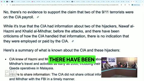 Former Rep. says TWO of the 9/11 hijackers were on the CIA payroll at the time of the attacks.