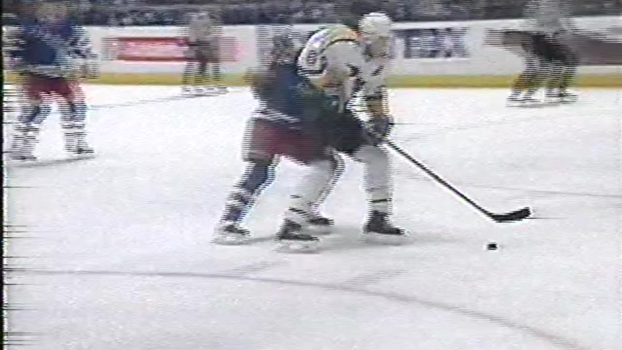 Pens Jagr Goal 2 vs Rangers Healy 1996