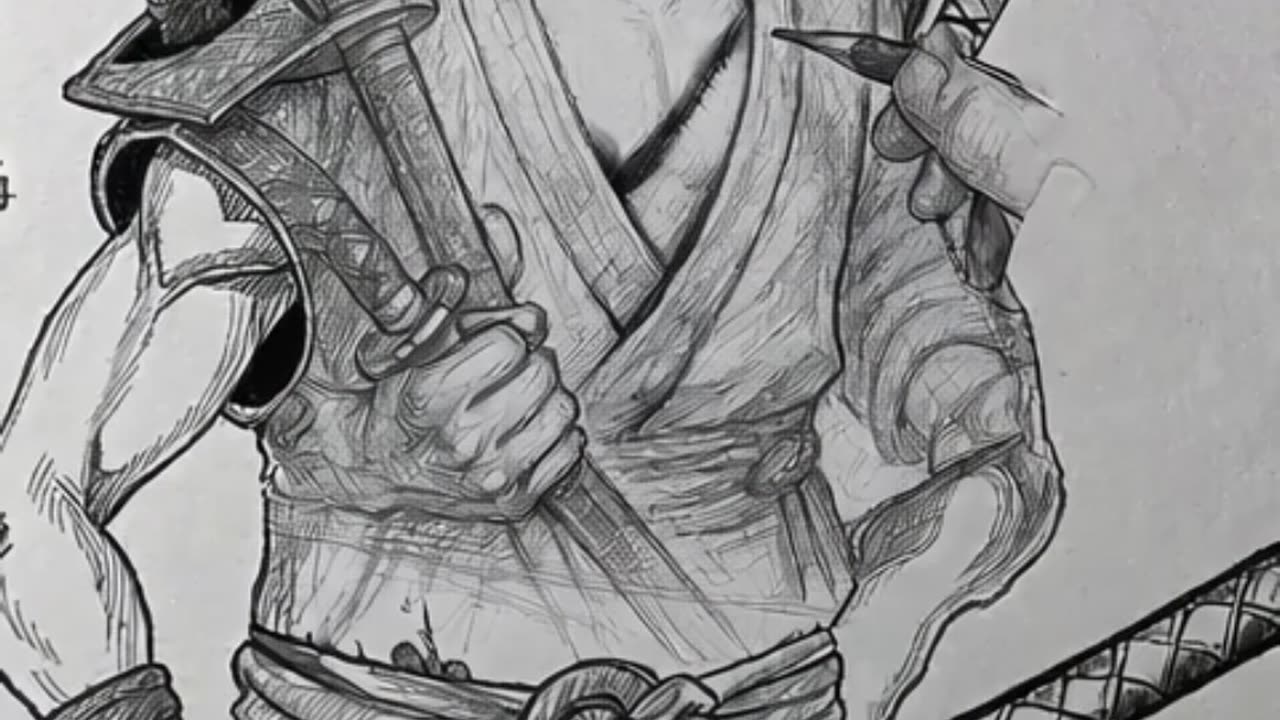 Sketching Zoro from One Piece | Realistic Anime Art with Pencil & Passion #zoro #onepiece #shorts
