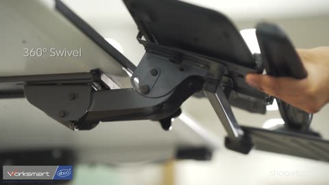 Articulated Keyboard Station | Flexible and convenient