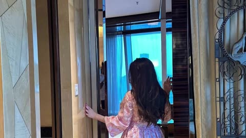 #Hanin Hamandoush in an attractive look from her latest appearance on Instagram