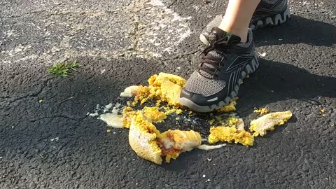 Running Over a Lemon Cake